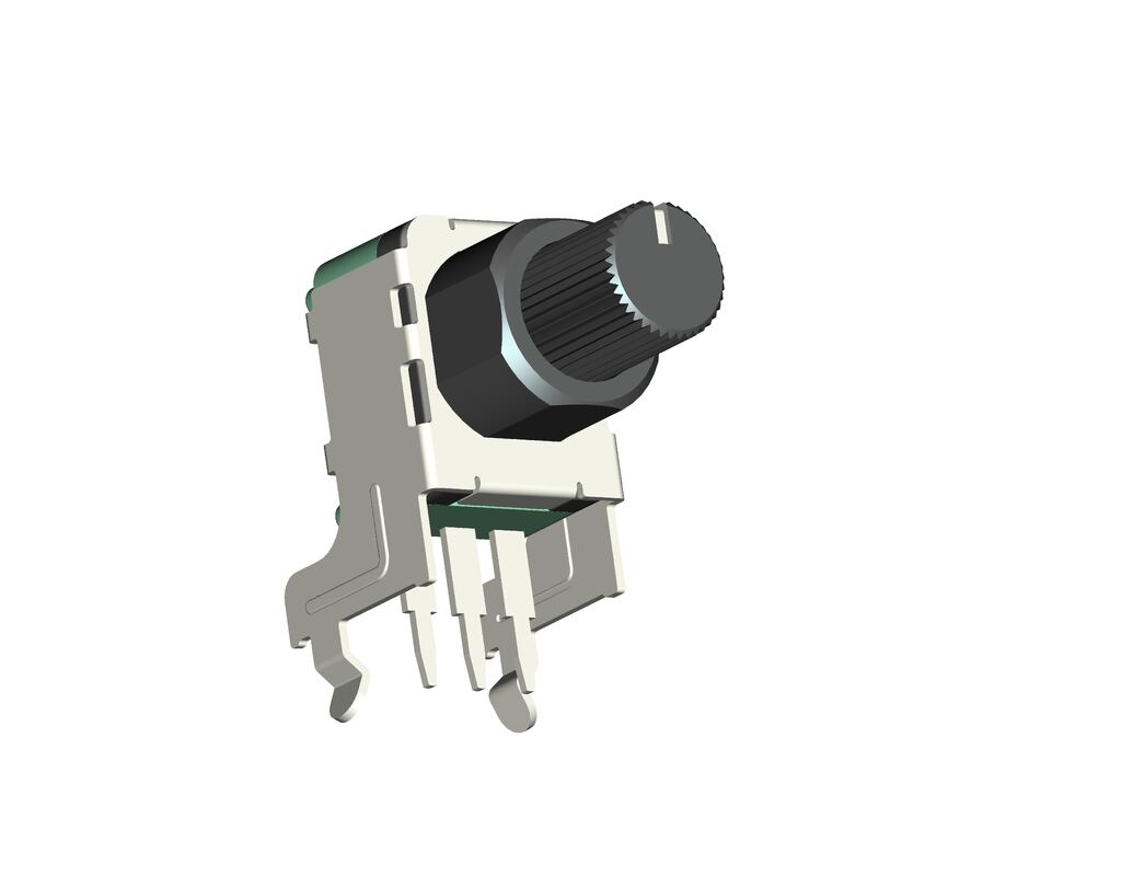 Through Hole DIP Mount Rotary Potentiometer Plastic Metal Temperature Range Minus 25 Celsius to 85 Celsius Designed for Electronic Devices